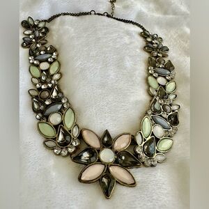 Springtime statement necklace